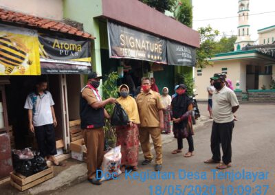 Camat Cigasong  Doni Fardiansyah Monitoring Penyaluran BPNT Perluasan